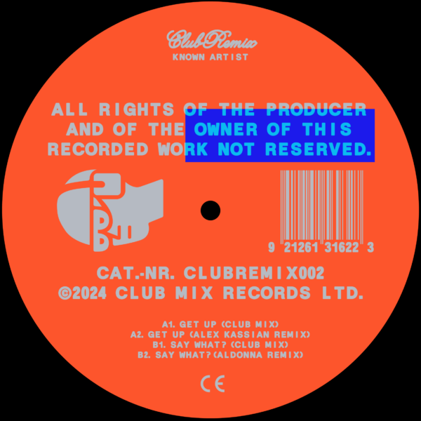 Known Artist - CLUBREMIX002