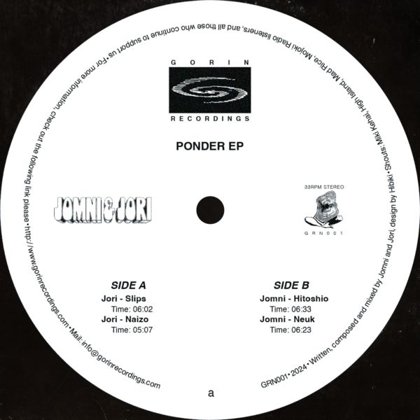 Jomni, Jori - Ponder EP