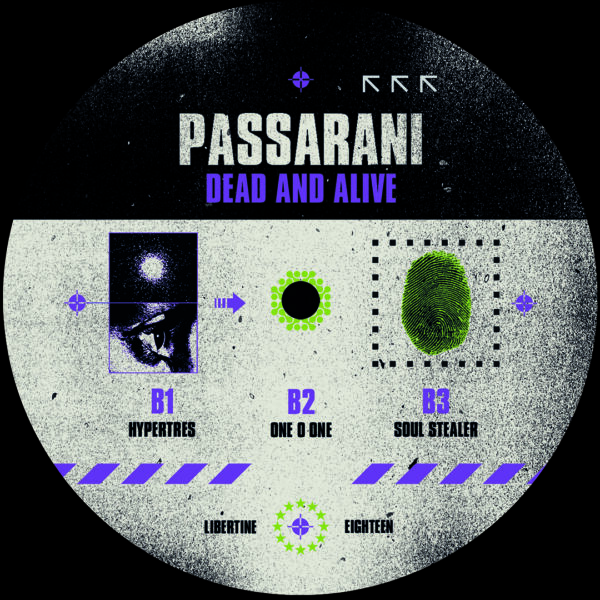 Passarani - Dead and Alive 12" - Image 2