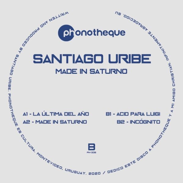 Santiago Uribe - Made In Saturno - Image 2