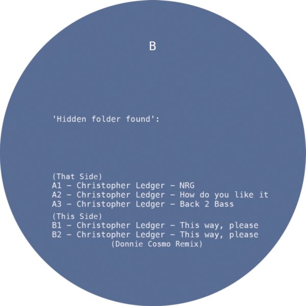 Christopher Ledger - NRG EP - Image 2