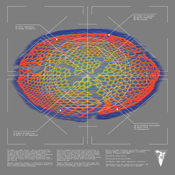 Reptant - Return To Planet X’trapolis 2LP - Image 2