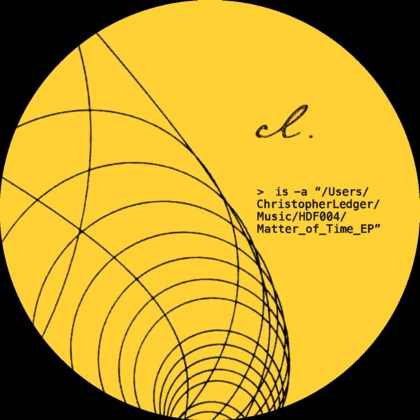 Christopher Ledger - Matter Of Time EP