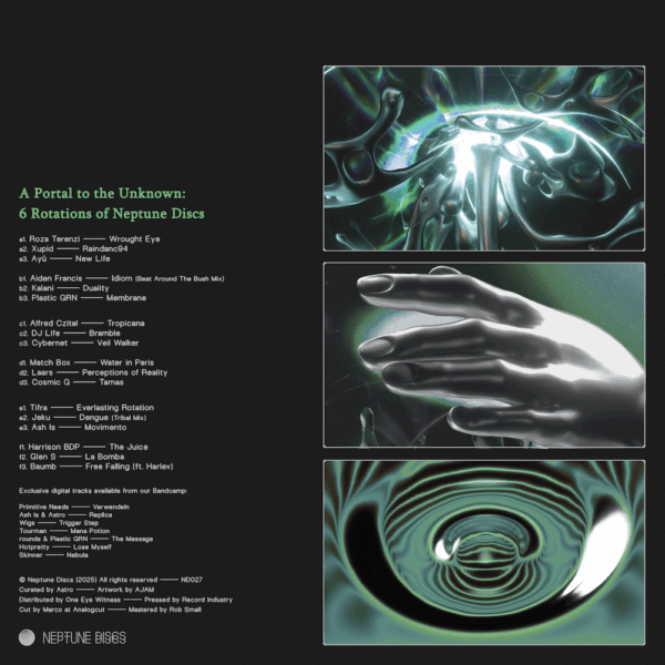 Various Artists -  6 Rotations Of Neptune Discs - A Portal To The Unknown - Image 2