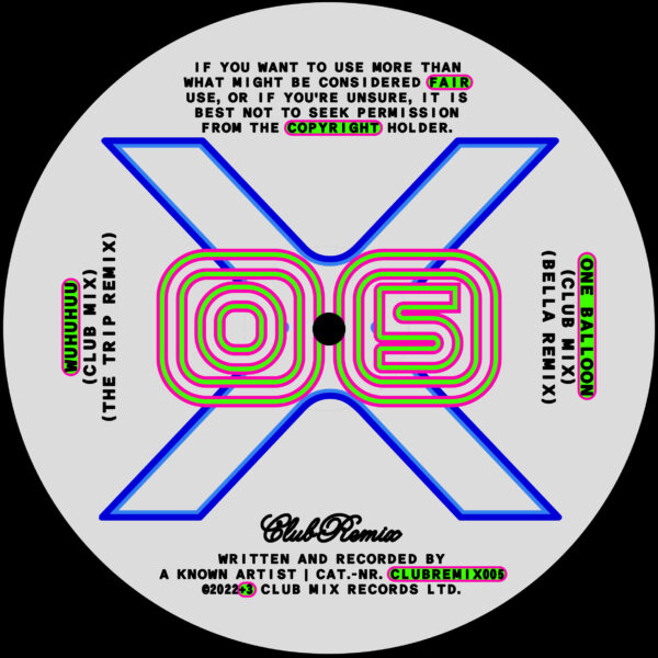 Known Artist - CLUB REMIX 005