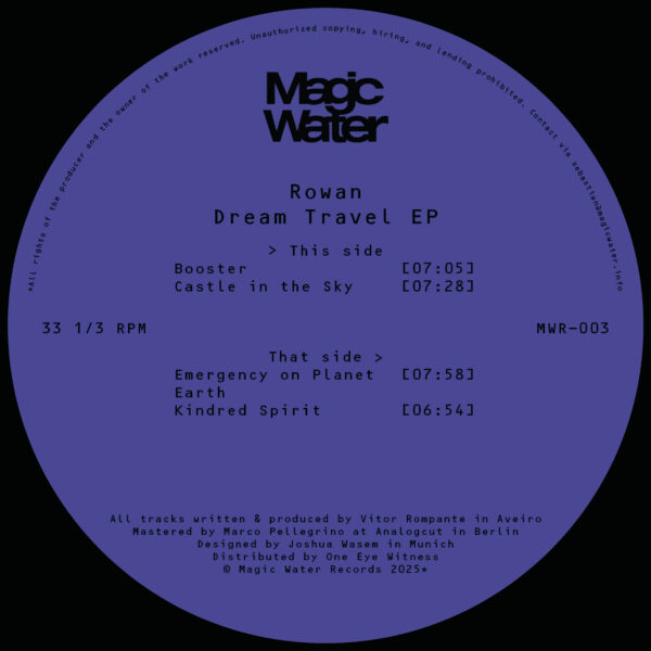 Rowan - Dream Travel EP