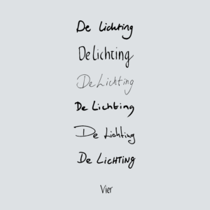 De Lichting - Vier