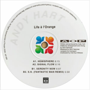 Andy Hart - Life à l'Orange
