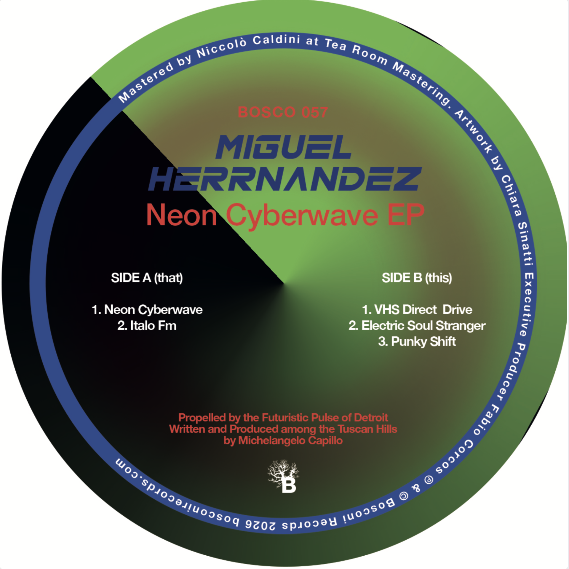 Backstock: Miguel Herrnandez - Neon Cyberwave EP