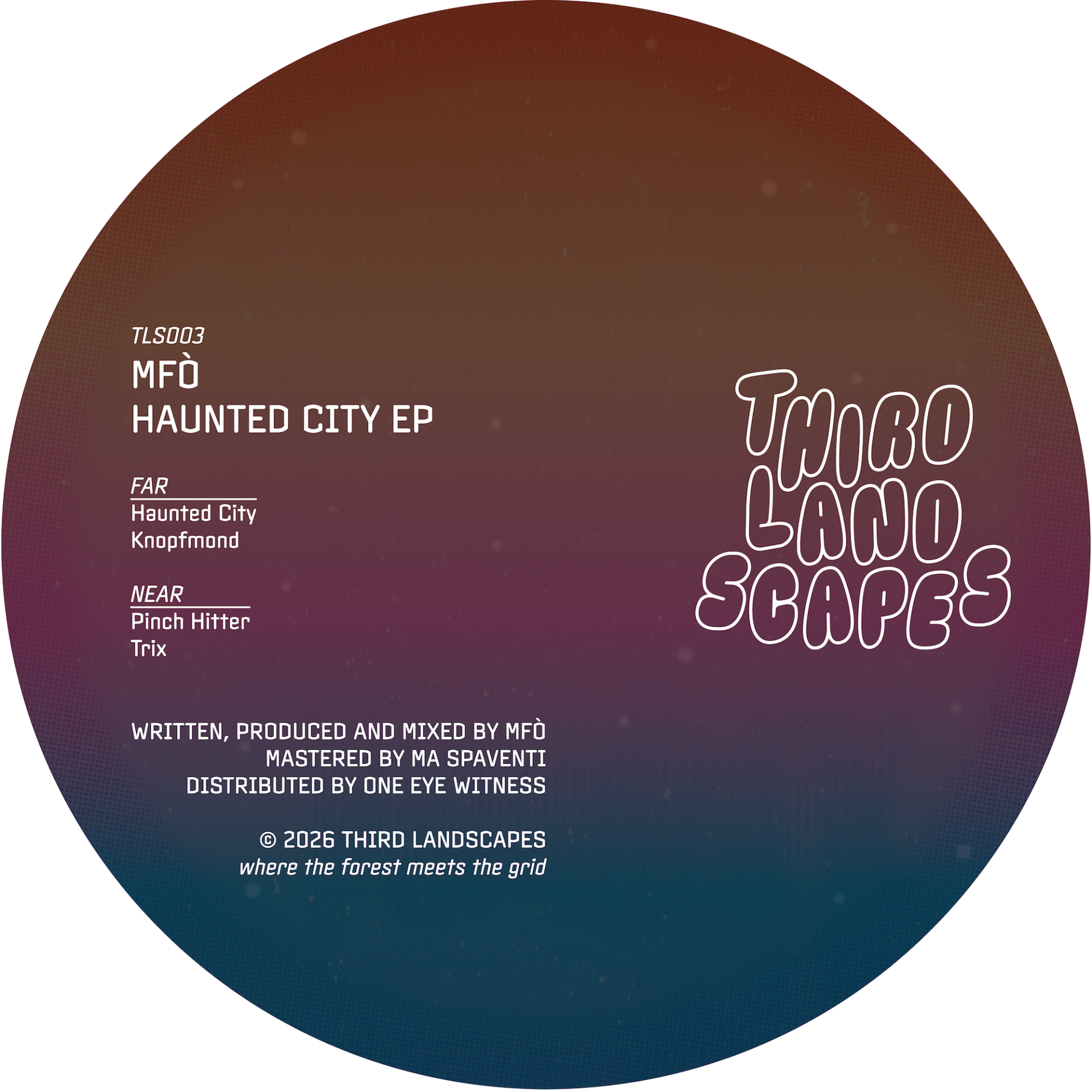 MFÒ - Haunted City EP - Image 2