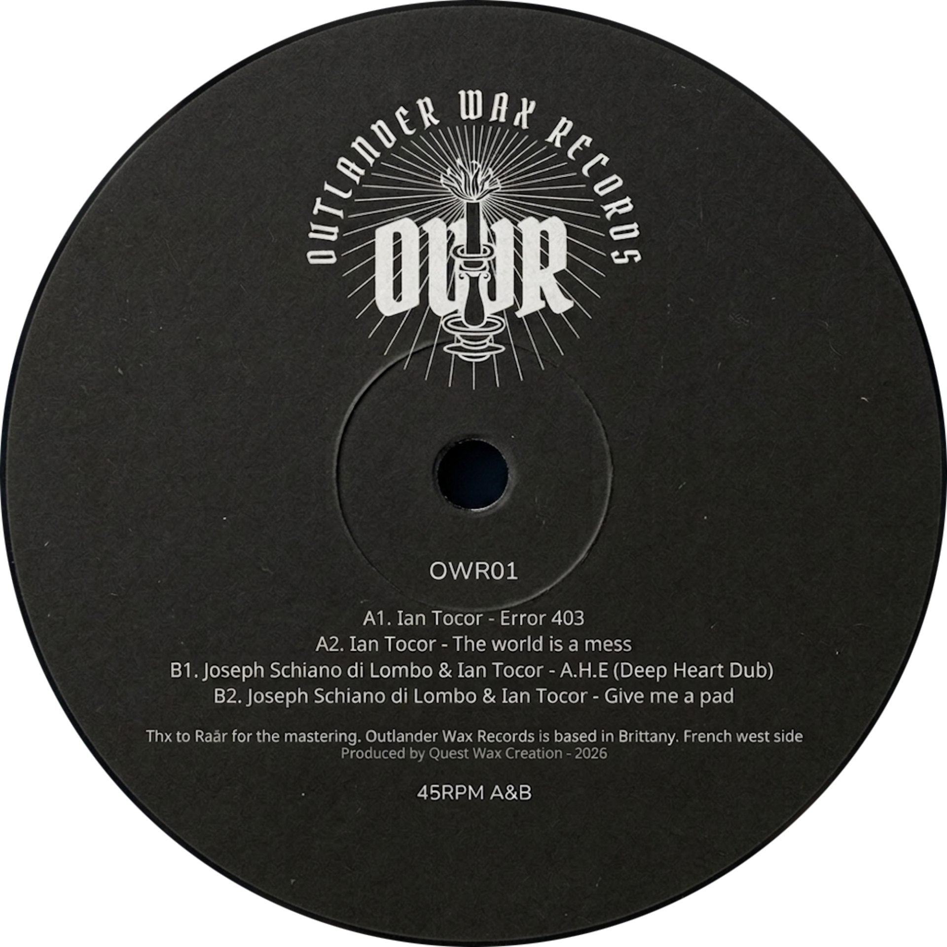Ian Tocor, Joseph Schiano di Lombo - Error 403 EP - Image 3